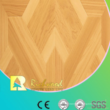 Piso de Laminbate de la nuez de la textura de la madera de 12.3mm AC4 Woodgrain Absorbing